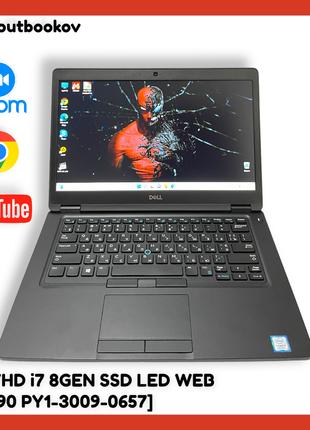 Бизнес ноутбук Dell Latitude E5490 14" FHD i7-8650U | 16GB SSD...