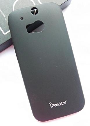 Чехол Ipaky для HTC M8 силиконовый черный
