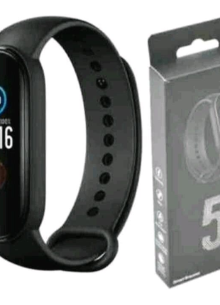 Фитнес браслет трекер умные часы Smart Band M5!