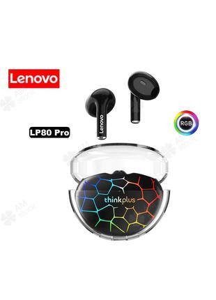 Lenovo ThinkPlus LP80 Pro RGB black беспроводные наушники TWS