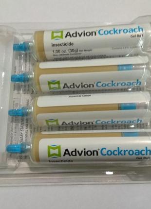 Advion cockroach gel dupont (дюпонт) упаковка 4 шт средство от...