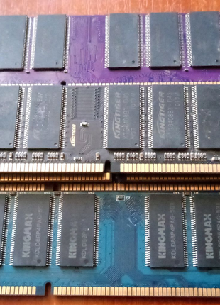 Оперативная память DDR1 1Gb 400MHz модуль памяти