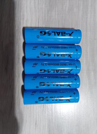 5 шт Аккумулятор X-Balog 18650 Li-ion 8800mAh 3.7V