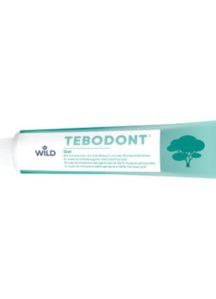 Гель для полости рта dr. wild tebodont с маслом чайного дерева...