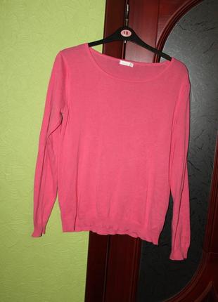 Розовый свитер, кофта, размер м, л, наш 48-50 от la vite