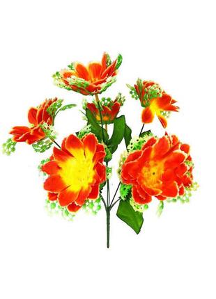 Искусственные цветы Букет Крокуса с розеткой, 7 голов, 380 мм ...