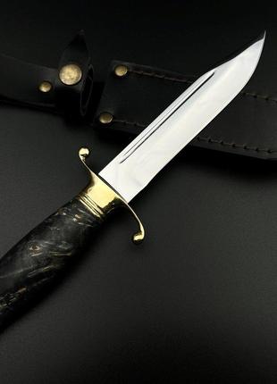 Нож финский ручной работы из стали 95Х18 Финка