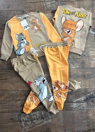 Костюм детский zara tom and jerry. 92/98/104/134