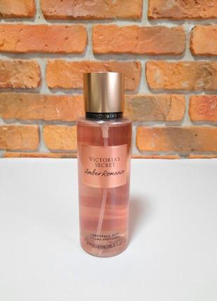 Парфумований спрей для тіла victoria's secret amber romance ві...