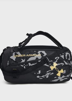 Under armour черная спортивная сумка ua contain duo md duffle