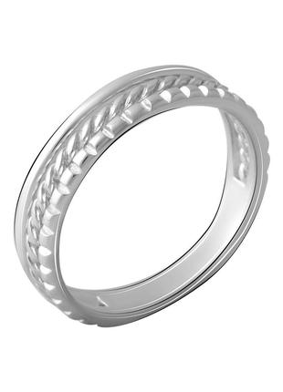Серебряное кольцо с без камней, вес изделия 2,69 гр (2066422) ...