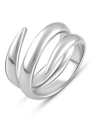 Серебряное кольцо с без камней, вес изделия 5,31 гр (2080121) ...