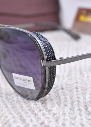 Фирменные солнцезащитные очки капля с шорой  katrin jones kj0827