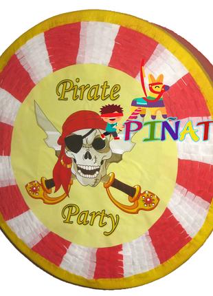Піньята Пірат. Піньята для піратської вечірки.