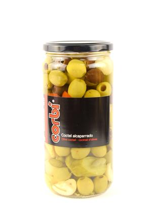 Оливки та маслини мікс з овочами Corbi 360 г / 700 г Іспанія