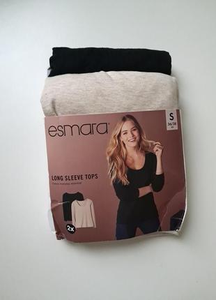 Лонгслив реглан р.s 36/38 esmara