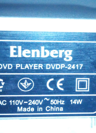Dvd Video karaoke програвач 
Elenberg 
у відмінному стані