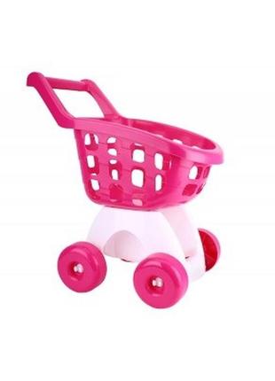 Km8249t іграшка рожева візок для супермаркету тм технок