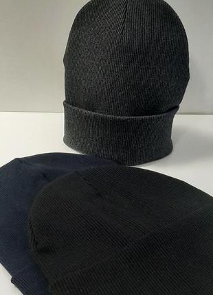 Демисезонная мужская шапка