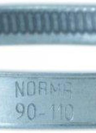 Хомут червячный оцинкованный 90-110 мм (NR 90-110/9C7W1) Norma