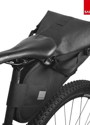 Велосумка под седло байкпакинг Sahoo 7L велосипедная сумка под...