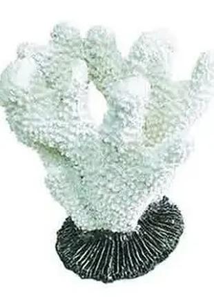 Декорація KW Zone корал для акваріума King's пластиковий білий...