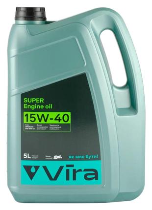 Олива моторна Super SG/CD 15W-40 5 л Vira
