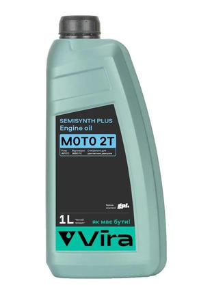 Масло моторное Moto 2T TC 1 л Vira