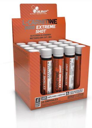 L-Carnitine 3000 Extreme Shot Ampoule (20*25 ml, cherry)