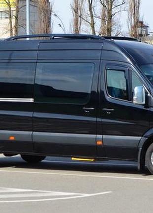 012 Mercedes Sprinter черный прокат аренда