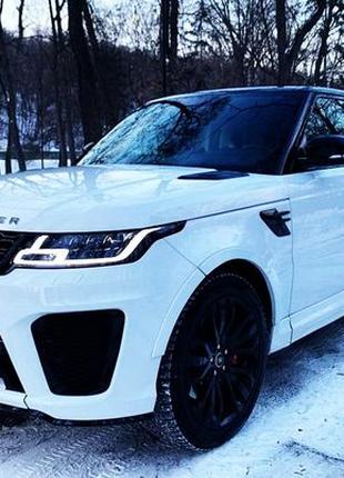 081 RANGE ROVER SPORT SVR аренда белый джип на свадьбу