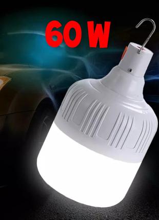 Лампа на аккумуляторе 60W, лампа для дома, гараж, места вашей ...