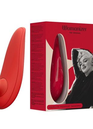 Вакуумный стимулятор клитора Womanizer Marilyn Monroe Vivid Red