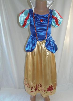 Карнавальна сукня білосніжки на 5-6 років