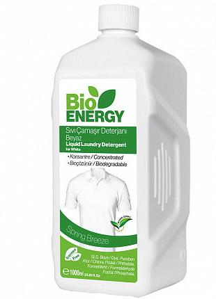 Жидкий порошок для стирки белых вещей Bioenergy 1000 мл Dr.Clinic