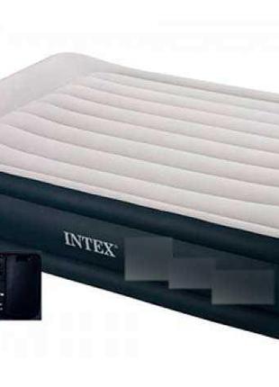 Надувне ліжко матрац двоспальне Intex 203х152х42 см 64136, з в...