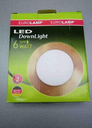 Настінно-стельовий світильник Б/У Eurolamp 6 W 4000 K (LED-DLR...