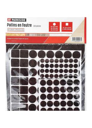 Защитные подкладки для мебели 133 шт темно-коричневый PARKSIDE