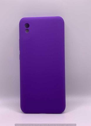 Чохол WAVE Full Silicone Cover Xiaomi Redmi 9A (dark purple) 2...