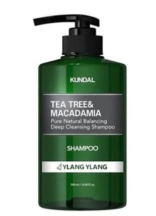 Kudal шампунь для волосся kundal tea tree&macadamia deep clean...