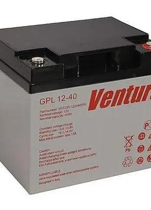 Аккумуляторная батарея 12В/40Ач Ventura GPL 12-40