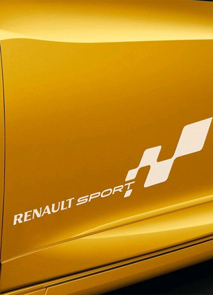 Вінілова наклейка Renault sport r26r авто