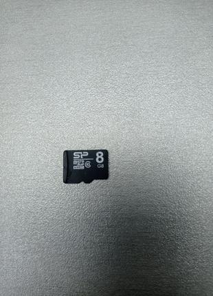 Карта флэш памяти Б/У MicroSD 8Gb