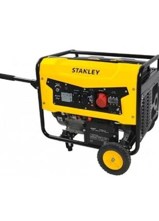 Бензиновий генератор Stanley 5,5 кВт 3 фази мідна обмотка