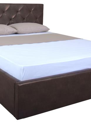 Двуспальная кровать BRIZ lift 1600x2000 brown подъемный механизм