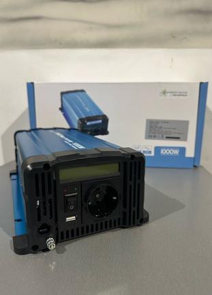 Інвертор чистий синус 12V/220V 1000W/2000W Solartronics Germany