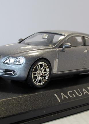 Jaguar RD6 concept car 2006, Norev. 1:43 коробка и бокс .
