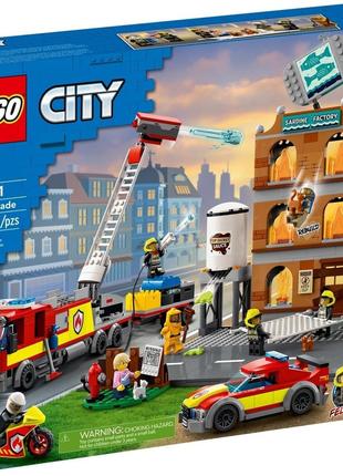 LEGO Конструктор City Пожарная команда 60321