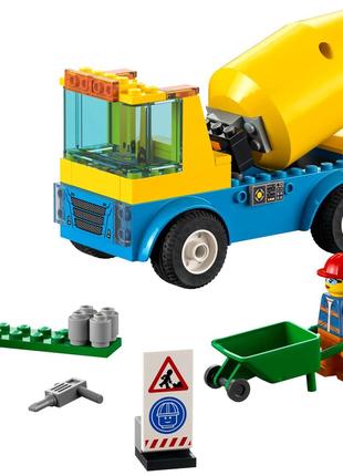 LEGO Конструктор City Бетономешалка
