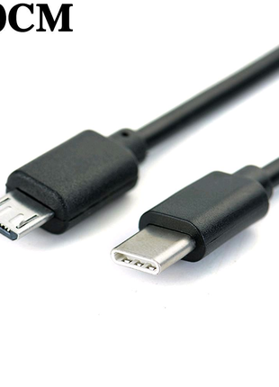 1 метр Micro USB к Type-C 3.1 - Шнур OTG Кабель